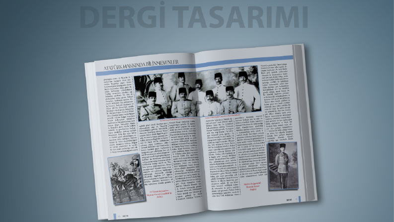 DERGİ TASARIMI