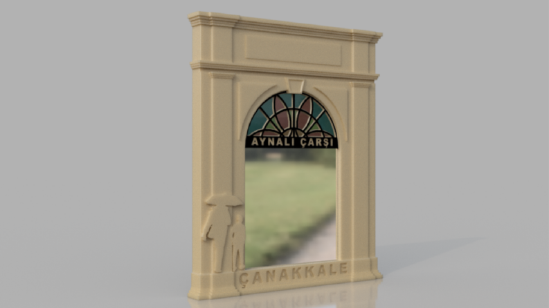 Aynalı Çarşı Magnet Tasarımı