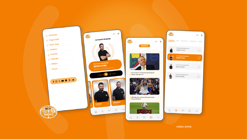 Lig Radyo - App Design