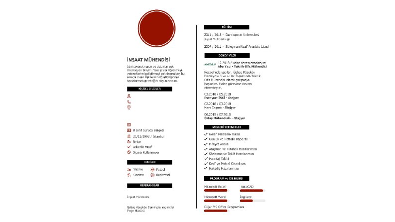 Cv Design