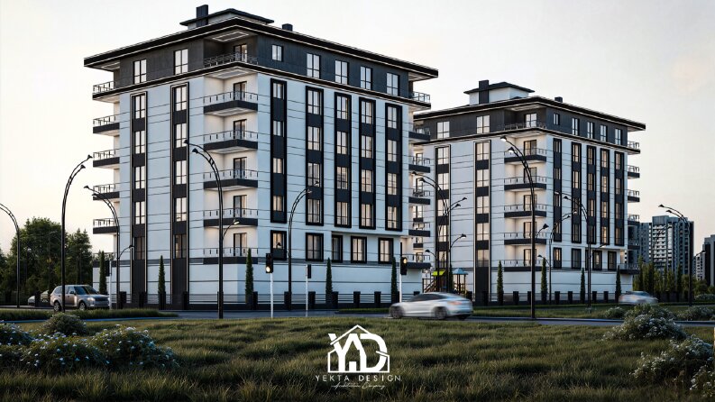Apartman Tasarımı – 3D Modelleme & Render