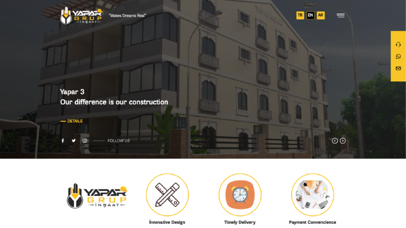Yönetilebilir çok dilli web sitesi yaparım