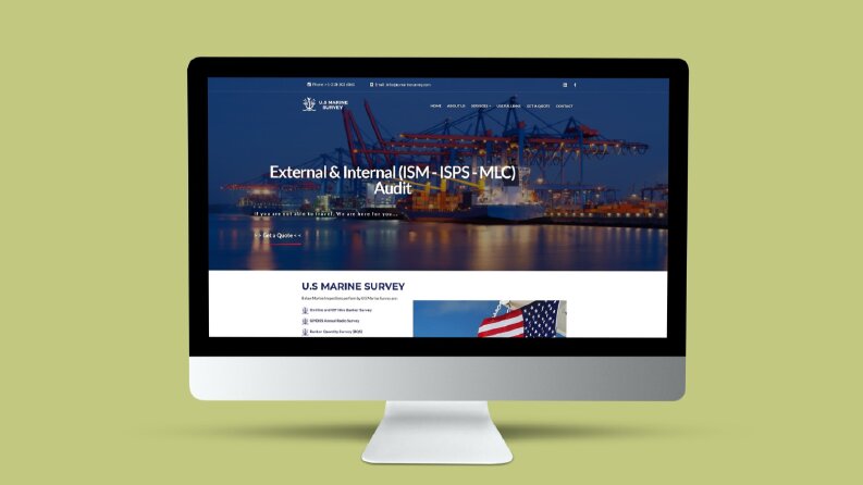 U.S. Marine Survey - Kurumsal Web Sayfası
