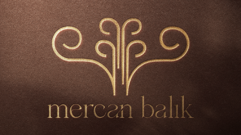 Mercan Balık - Balıkçı Logo Tasarımı