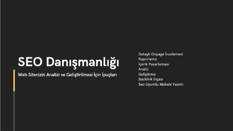 Web Siteniz İçin Seo Danışmanlığı