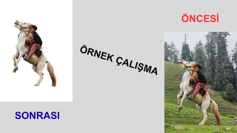 Fotoğraf Arka Plan Kaldırma – Örnek Çalışma