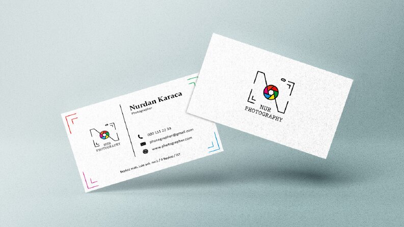 "Nur Photography" Kurumsal Kimlik Tasarımı
