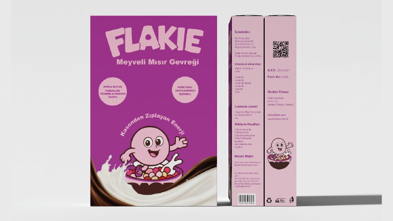 Flakie – Mısır Gevreği Ambalaj Tasarımı