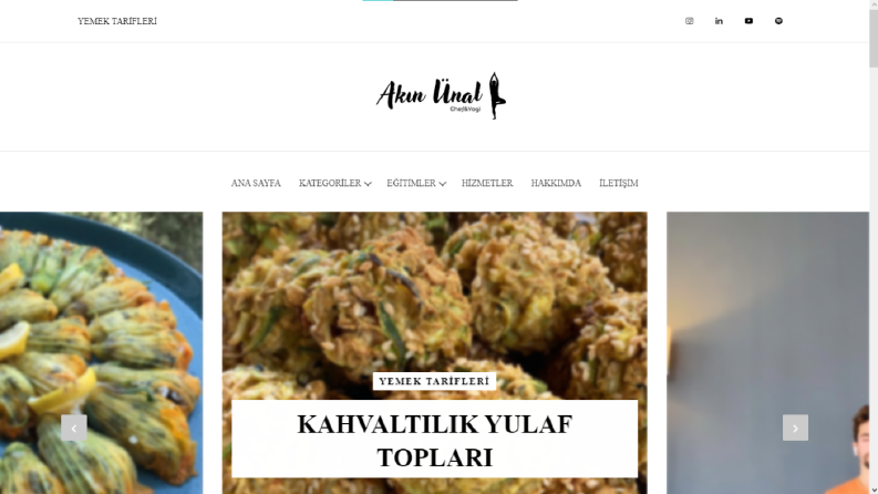 Kişisel Blog Sitesi