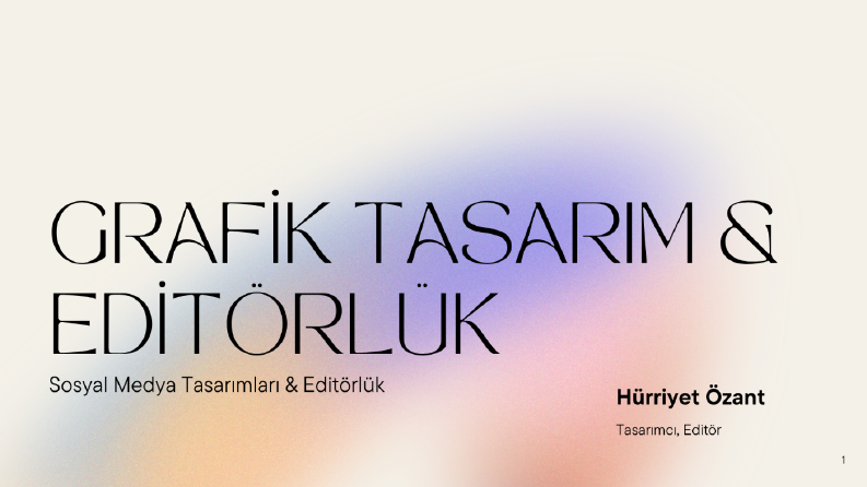 Profesyonel Tasarım, Güçlü İletişim