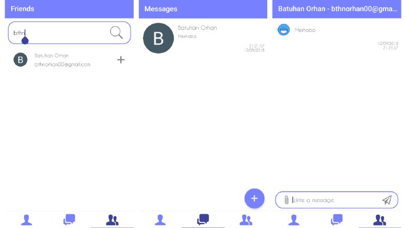 Firebase Sohbet Uygulaması