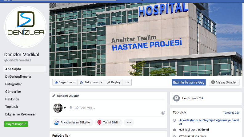 Medikal Sektör Sosyal Medya Hesabı