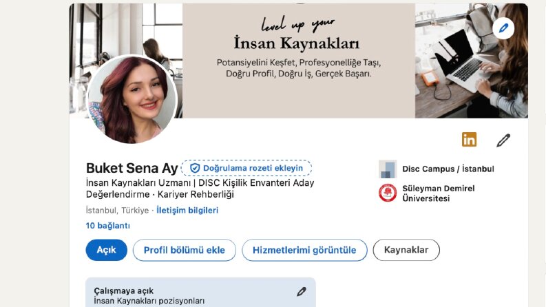 Linked’in Profil Tasarımı