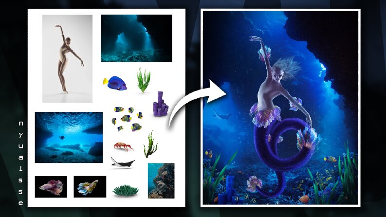 Aqua Fotoğraf Manipülasyonu