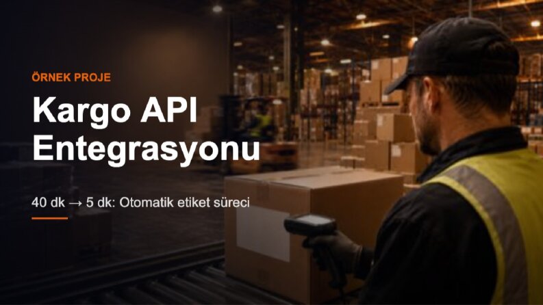 Kargo Firması API Entegrasyonu - Örnek Proje