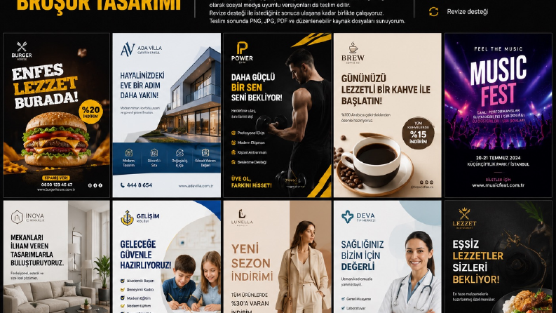 Profesyonel Reklam ve Broşür Tasarımı