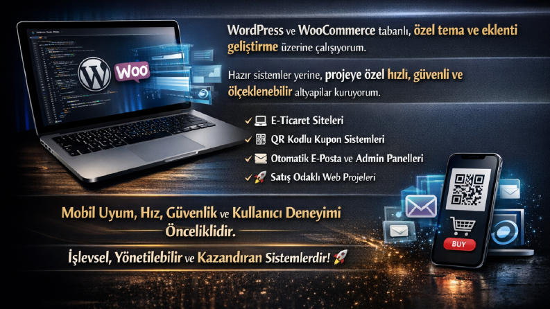 WordPress & WooCommerce Uzmanı – Özel Eklenti ve Tema Geliş.