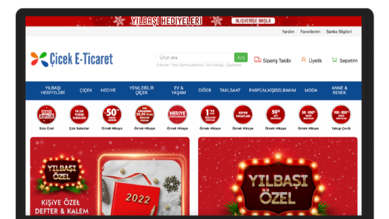 Çiçeksepeti E-Ticaret Yazılımı