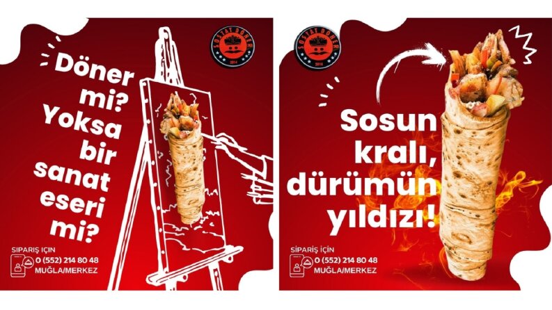 İnstagram Post Tasarımları (Yiyecek)