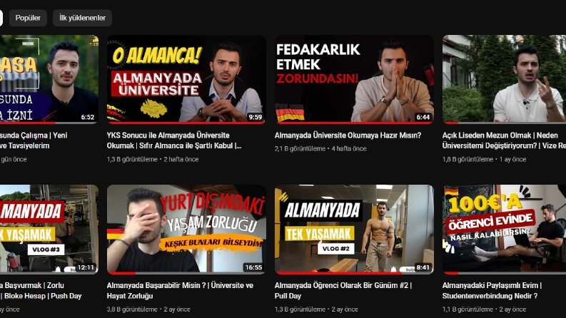 YOUTUBE VİDEO