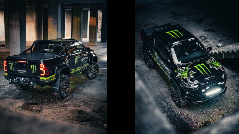 Monster Energy Show Car: Dinamik Tanıtım ve Fotoğraf Prod.
