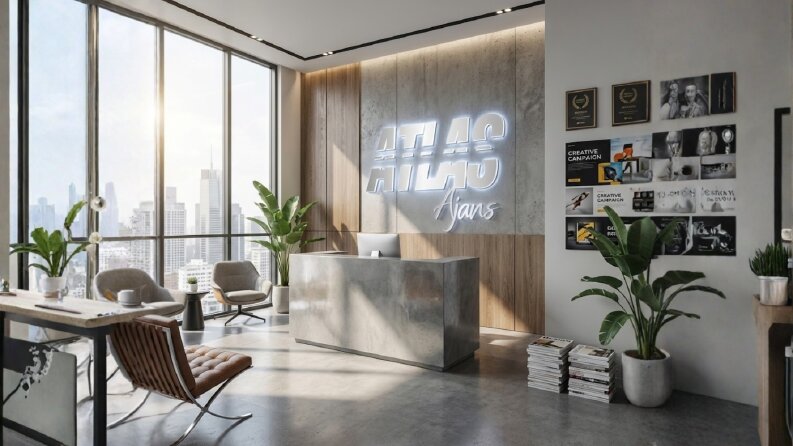 Atlas Ajans Logo Tasarımı