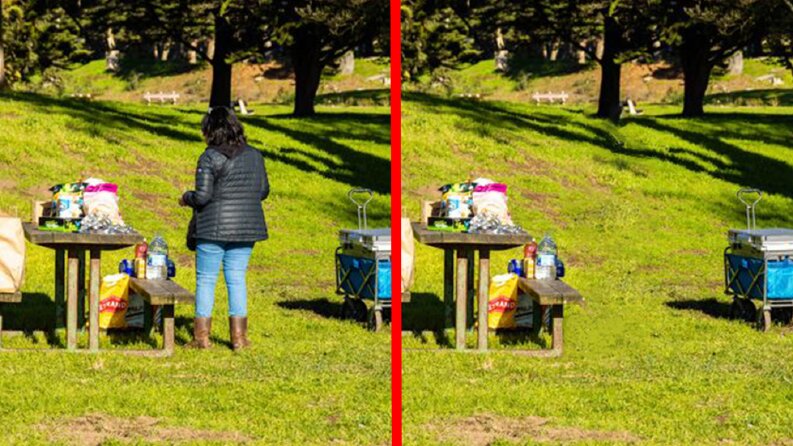 Tatil fotoğrafları ve kadraja giren o teyze...