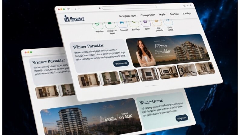 Kurumsal İnşaat web sitesi - Hocaoğlu İnşaat