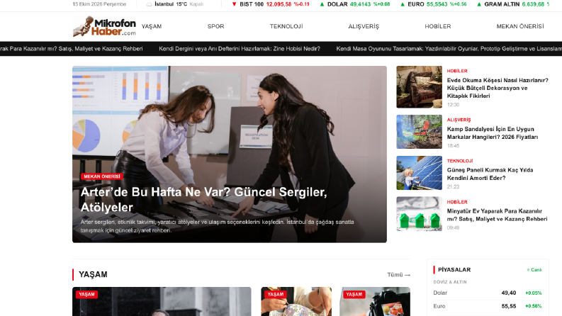 web site içerik girişi 