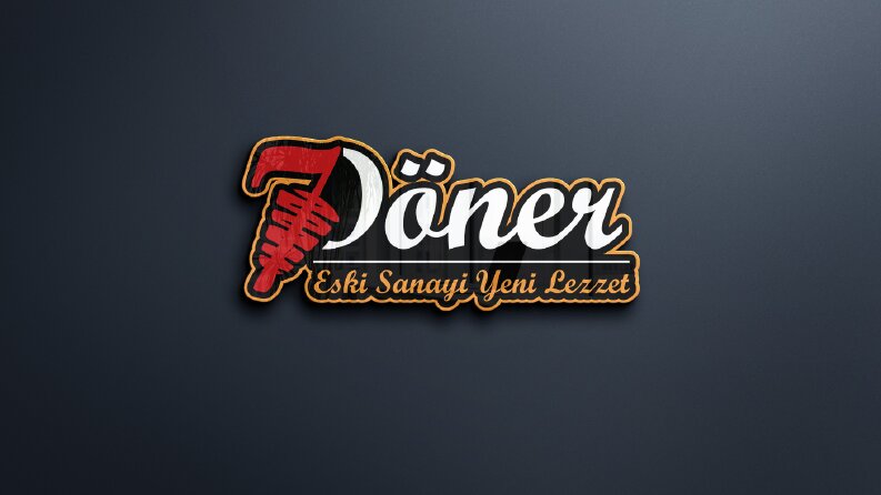 7 Döner Logo Tasarımı