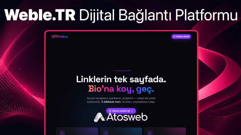 Weble.TR Dijital Bağlantı Platformu