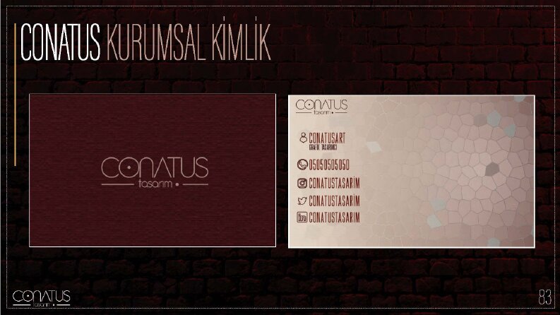 Etkileyici kurumsal kimlikler için buradayım !