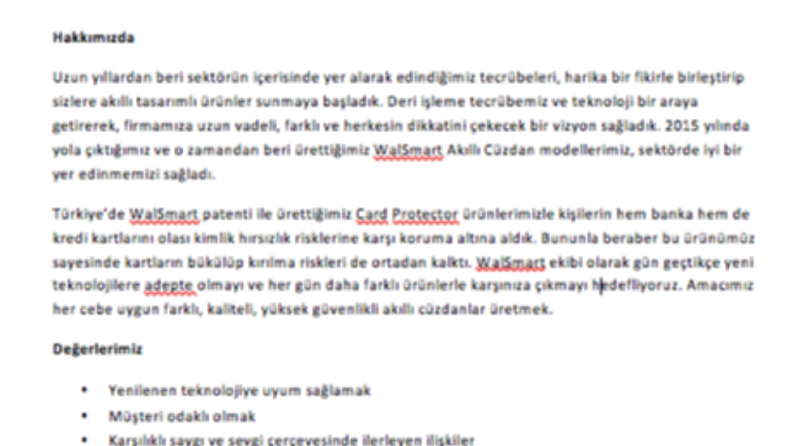 İş örneğim 1