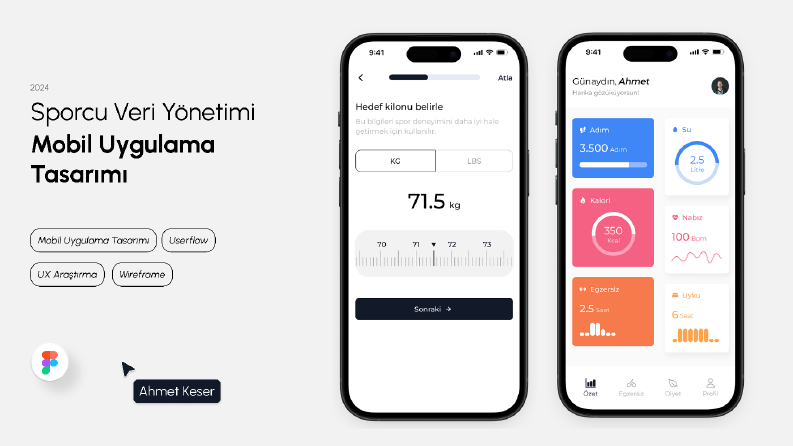Sporcu Veri Yönetimi Mobil Uygulama Tasarımı
