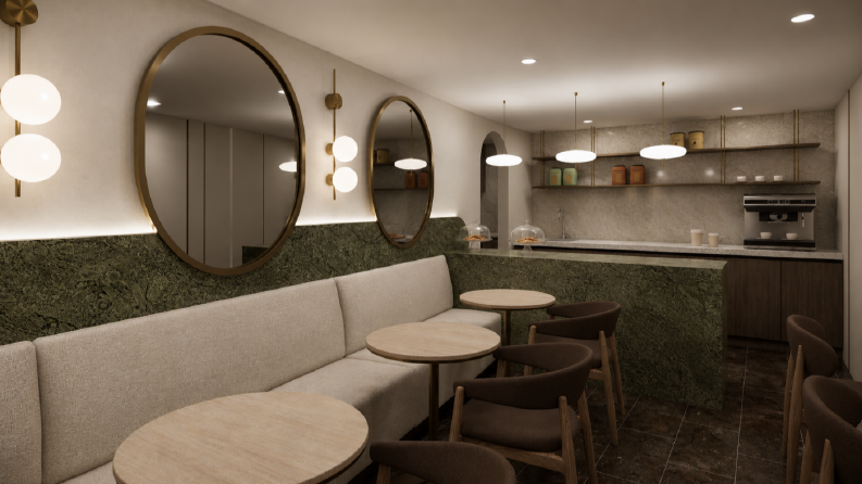 İç Mekan ve Mobilya 15 - Otel Kafe