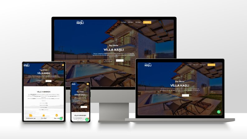 Villa Kaşlı - İnternet Sitesi Tasarımı