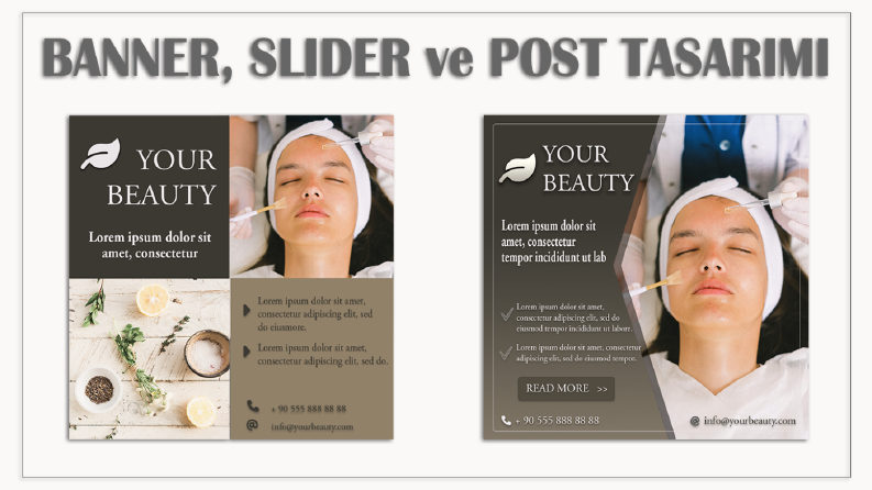 Relma & Banner Tasarımı