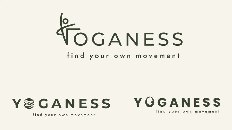  Yoganess – Yoga & Wellness Logo Tasarımı