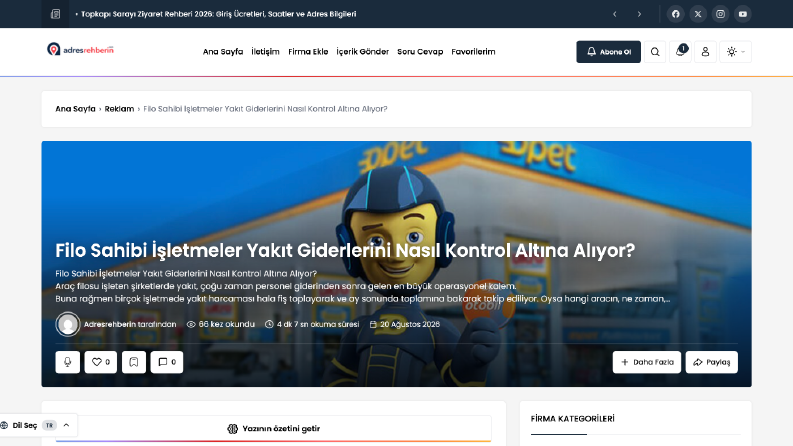 Opet Advertorial