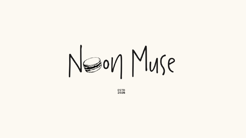 Noon Muse — Brand Identity for a Boutique Café