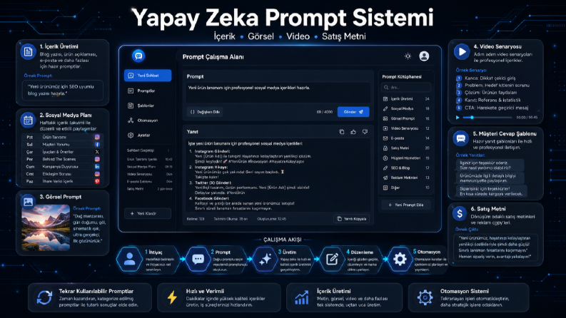 Yapay Zeka Prompt Sistemi Çalışması
