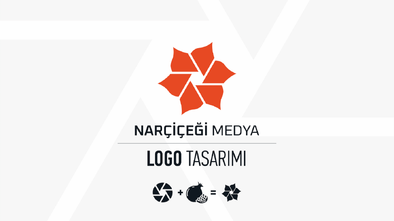 Narçiçeği Medya Logo Tasarımı