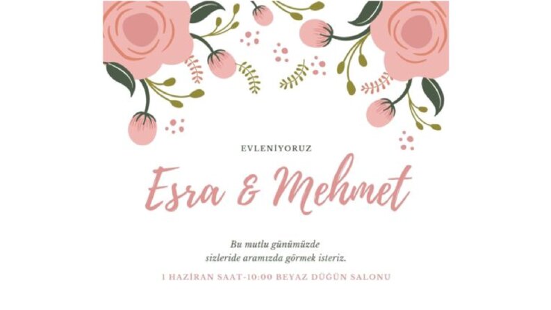 Davetiye Tasarımı