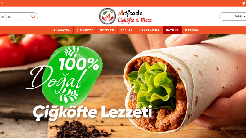 ARİFZADE ÇİĞ KÖFTE