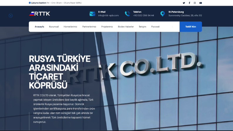 Rusya Türkiye Ticaret Projesi