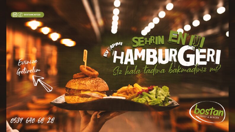 Hamburger Cafe Banner