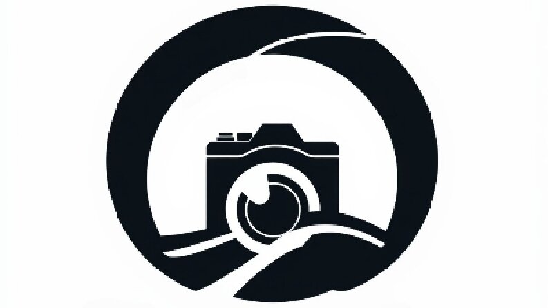 Doğaya Açılan Objektif: Minimal Fotoğrafçılık Logosu