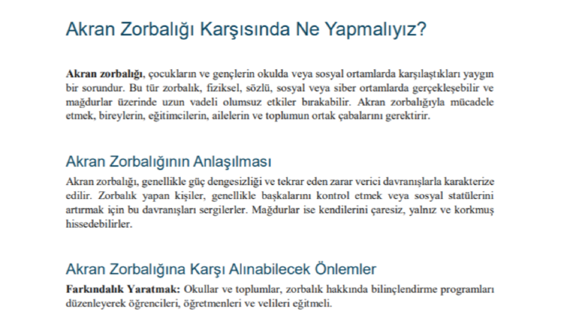 Bir psikoloji kliniği için yazdığım içerik