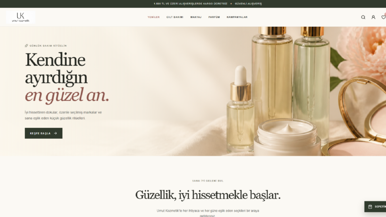 Umut Kozmetik | Kurumsal Web Sitesi