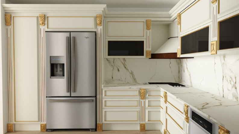 iç mekan  tasarım 3d render